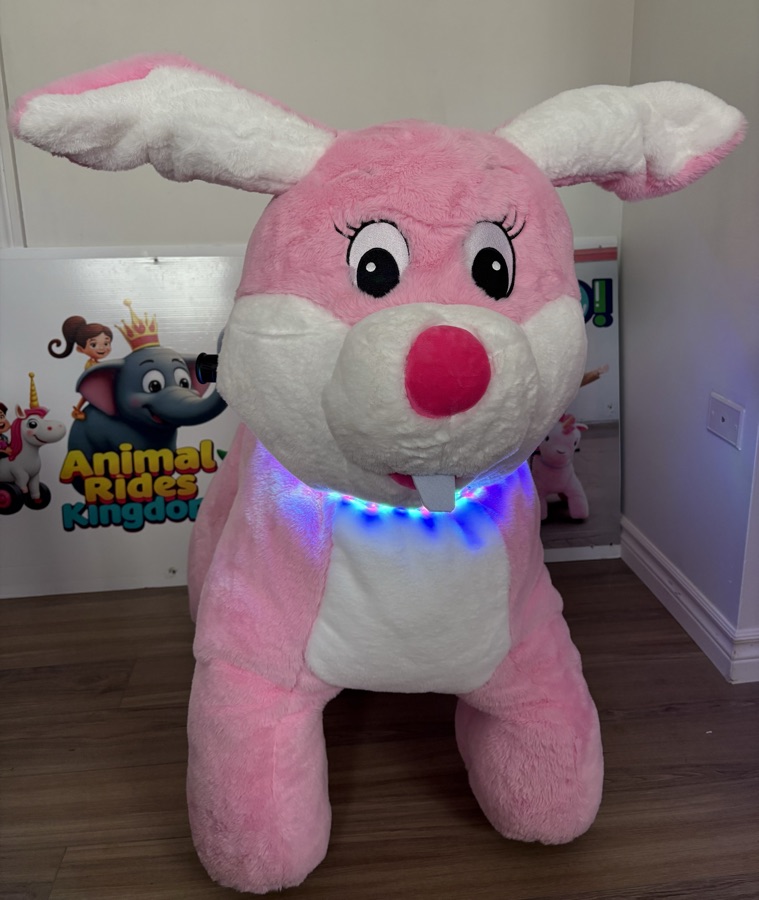 Pink Bunny ride-on